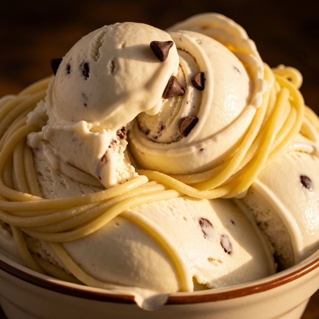 Stracciatella ice cream